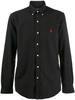 Polo Ralph Lauren chemise droite ajustée - Noir