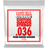 Ernie Ball 1236 .036 Classic Pure Nickel Wound losse snaar voor elektrische gitaar