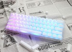 Ducky One 3 Aura White Mini toetsenbord USB QWERTY US International Wit