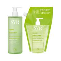 SVR Sebiaclear Schuimende Reinigingsgel 400ml + Navulling 400ml - thumbnail