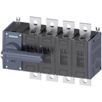 Siemens 3KD44420PE100 Belastbare scheidingsschakelaar Grijs 500 A 6x NO, 4x NC, 2x NC