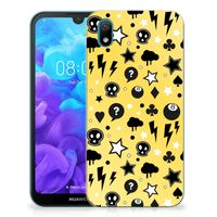 Silicone Back Case Huawei Y5 (2019) Punk Geel