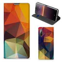 Sony Xperia L4 Stand Case Polygon Color - thumbnail