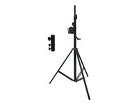 EUROLITE Set STT-400/85 Kurbelstativ T?V/GS schwarz + STV3529 Adapter lang (20000328)