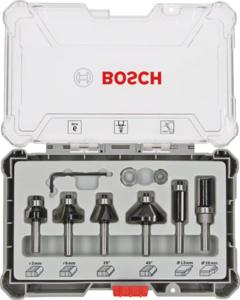 Bosch Kantenfreesset 6-delig, 8 mm frees