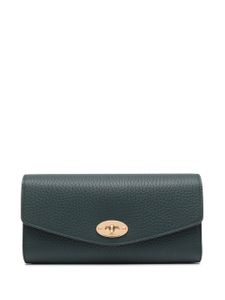 Mulberry portefeuille continental Darley - Vert