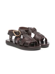 ANCIENT GREEK SANDALS KIDS sandales Leonidas à bout ouvert - Marron