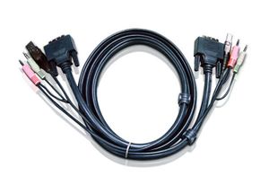 Aten 5M USB DVI-D Enkelvoudige Link KVM Kabel