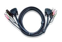 Aten 5M USB DVI-D Enkelvoudige Link KVM Kabel - thumbnail