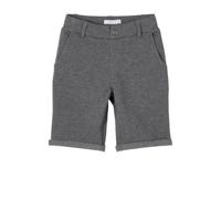 NAME IT KIDS gemêleerde bermuda Olson met biologisch katoen antraciet
