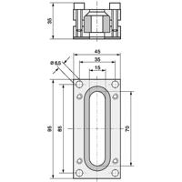 LAPP SKINDICHT FL2 Afdichtdoorvoering Aluminium 1 stuk(s) - thumbnail