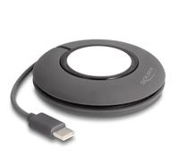 DeLOCK 83019 Smart Wearable Accessories Charging stand Grey, White Silicone