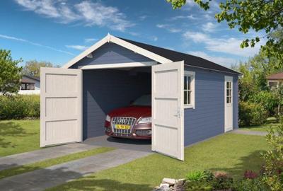 Garage Dillon 300x540 Platinum Grey-Wit Outdoor Life - Outdoor life Garage Dillon 300x540 Platinum Grey-Wit Outdoor Life - Outdoor life