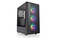 Thermaltake S200 TG (zwart) – pc-behuizing – medium tower