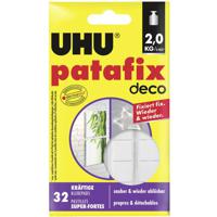 UHU patafix homedeco kleefpads Inhoud: 32 stuk(s) - thumbnail