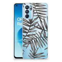 OPPO Reno 6 5G TPU Case Leaves Grey