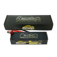 GensAce Bashing Car Lipo 100c 11,1 volt 8000mah met EC5 Stekker