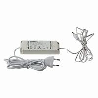 HEITRONIC Led voorschakelapparaat MECANO 24 V DC, 20 W, met 1,4 m aansluitkabel + eurostekker, met 1,8 m aansluitkabel + stekker