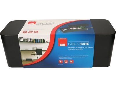 Max Hauri AG Cable Home Cable Facility Box Vloer Kabeldoos Zwart 1 stuk(s)