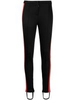 Gucci Pre-Owned 2010s logo-jacquard stirrup leggings - Noir