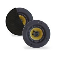 Speakerset Aquasound Rumba Tweeter Rond 120 mm 45 Watt Zwart Aquasound