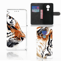 Hoesje Motorola Moto G7 Power Watercolor Tiger - thumbnail