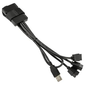 Lian Li Lian Li PW-U2TPAB USB Hub - schwarz USB-adapter