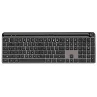 JLab Epic Advanced Wireless Keyboard - Multi-Device Backlit Oplaadbaar Bluetooth-toetsenbord met 2,4G USB-connectiviteit, slank ontwerp, full-size kantoortoetsenborden met stille toetsen voor