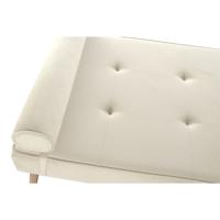 Divan Home ESPRIT Crème Metaal 184 x 76 x 62 cm