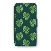 Monstera leaves: iPhone 8 Plus Flip Hoesje - thumbnail