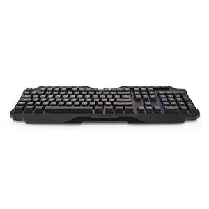 Bedraad Gaming Toetsenbord | USB Type-A | Membrane Toetsen | LED | AZERTY | Frans | Lengte stroomkab