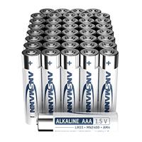 ANSMANN Batterijen AAA Alkaline Maat LR03-40 st. voorraadverpakking