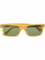 Persol lunettes de soleil à monture carrée - Jaune - thumbnail