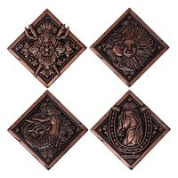 Resident Evil VIII Medallion Set House Crest Limited Edition - thumbnail