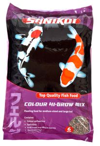 SaniKoi Colour Hi-Grow Mix 6 mm - 10 liter