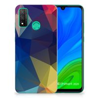 Huawei P Smart 2020 TPU Hoesje Polygon Dark