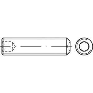 TOOLCRAFT TO-5415894 Draadpen M16 16 mm Staal Galvanisch verzinkt 100 stuk(s)