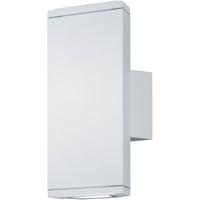 Led Tuinverlichting - Tuinlamp - Trion Colirano - Wand - 6w - Warm Wit 3000k - Rechthoek - Mat Wit - Aluminium