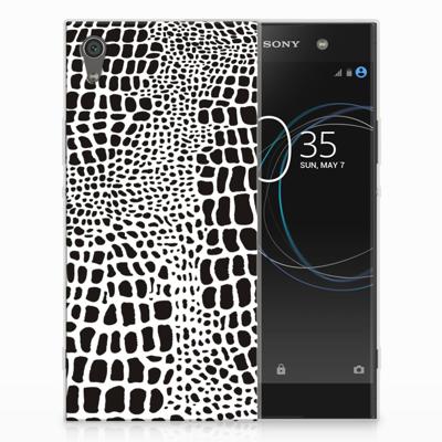 Sony Xperia XA1 Ultra TPU Hoesje Slangenprint Sony Xperia XA1 Ultra TPU Hoesje Slangenprint