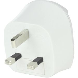 Skross 1.500230-E netstekker adapter Type D (VK) Type C (Europlug) Wit