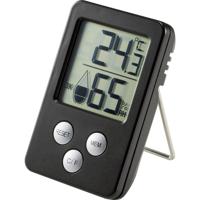 Thermo- en hygrometer Zwart - thumbnail