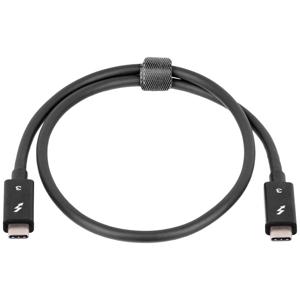 Akyga USB-kabel Thunderbolt stekker, Thunderbolt stekker 0.50 m Zwart AK-USB-33