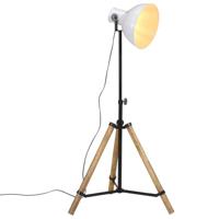 Vloerlamp 25 W E27 75x75x90-150 cm wit