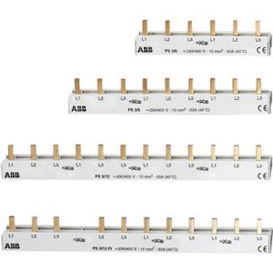 ABB 2CDL231001R1006 Faserail Aantal rijen 3 Grijs 3-polig 10 mm² 1 stuk(s)