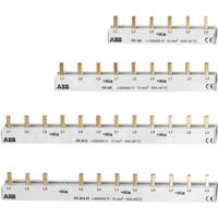 ABB 2CDL231001R1006 Faserail Aantal rijen 3 Grijs 3-polig 10 mm² 1 stuk(s) - thumbnail