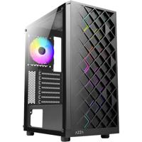 AZZA Spectra Midi-tower PC-behuizing Zwart - thumbnail