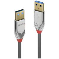 LINDY USB-kabel USB 3.2 Gen1 (USB 3.0 / USB 3.1 Gen1) USB-A stekker, USB-A stekker 0.50 m Grijs 36625 - thumbnail