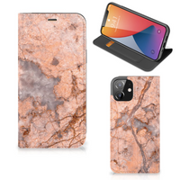 iPhone 12 | iPhone 12 Pro Standcase Marmer Oranje