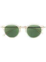 Oliver Peoples lunettes de soleil à monture ronde - Métallisé