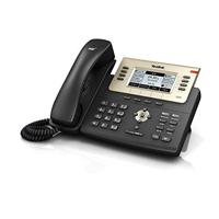 Yealink serie T2 IP telefoons, Zwart en wit LCD, SIP-T27G, zwart